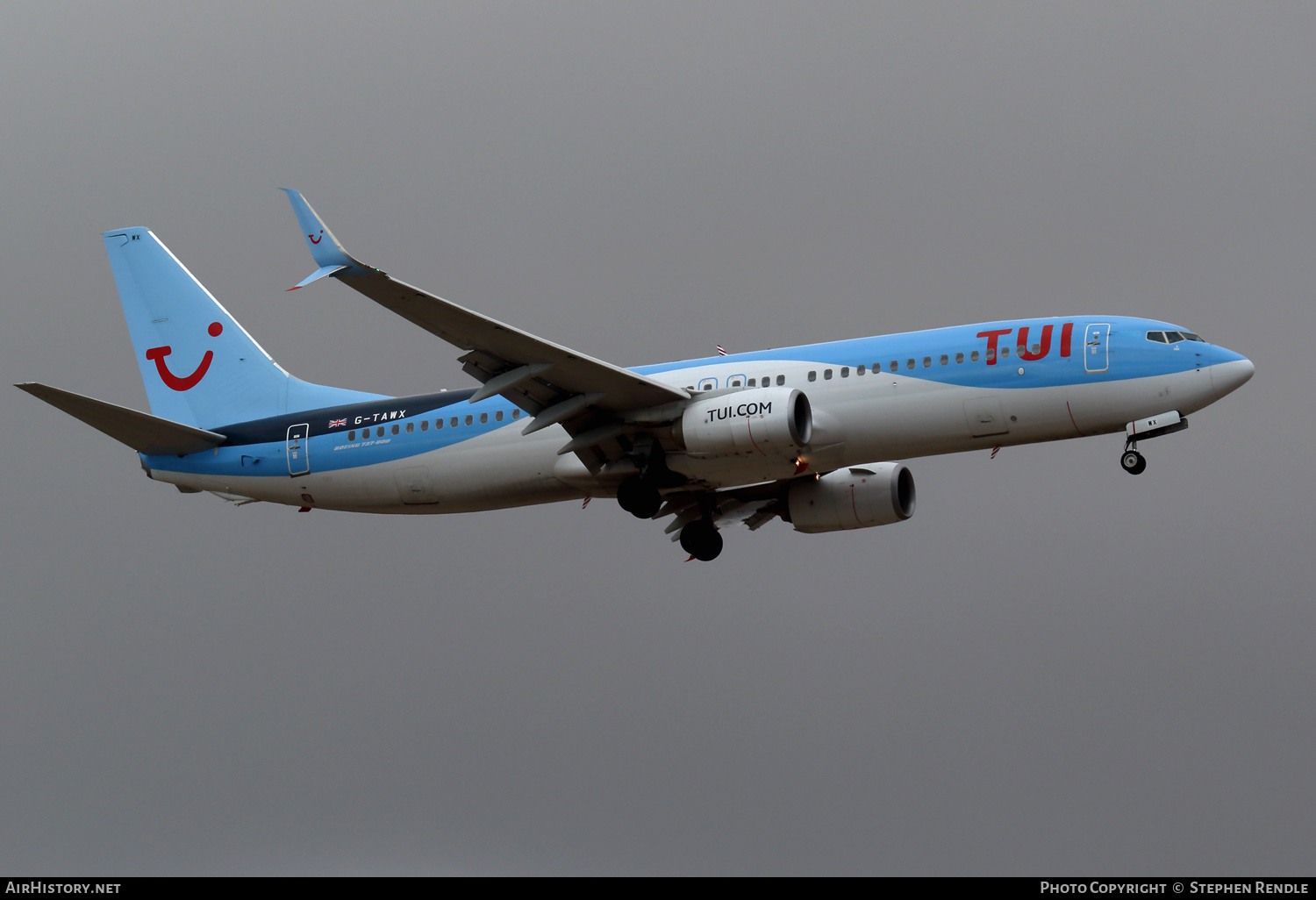 Aircraft Photo of G-TAWX | Boeing 737-8K5 | TUI | AirHistory.net #263387