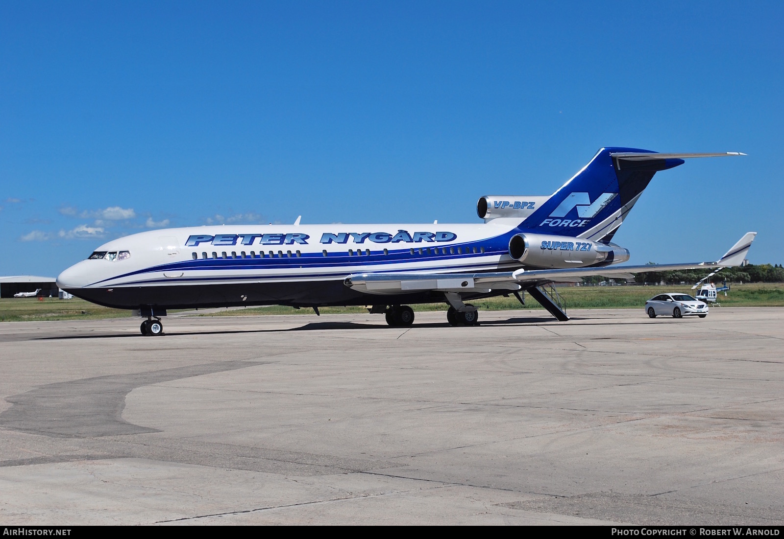 Aircraft Photo of VP-BPZ | Boeing 727-17(RE) Super 27 | Peter Nygård | AirHistory.net #263392