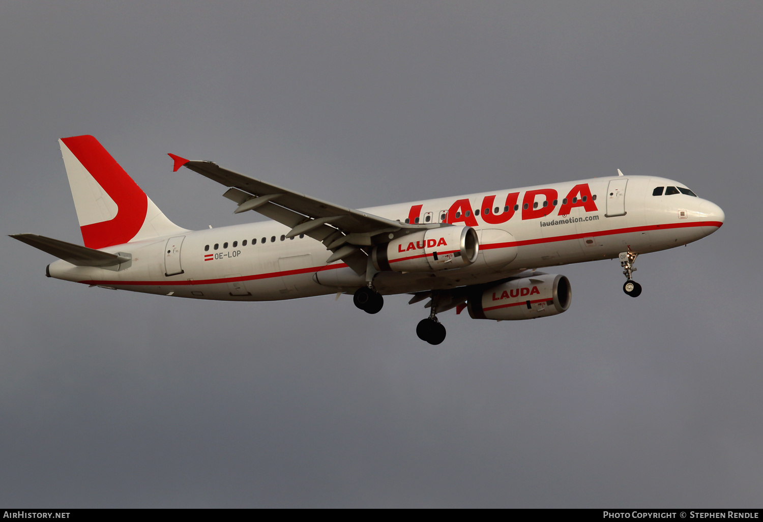 Aircraft Photo of OE-LOP | Airbus A320-232 | Lauda | AirHistory.net #263396