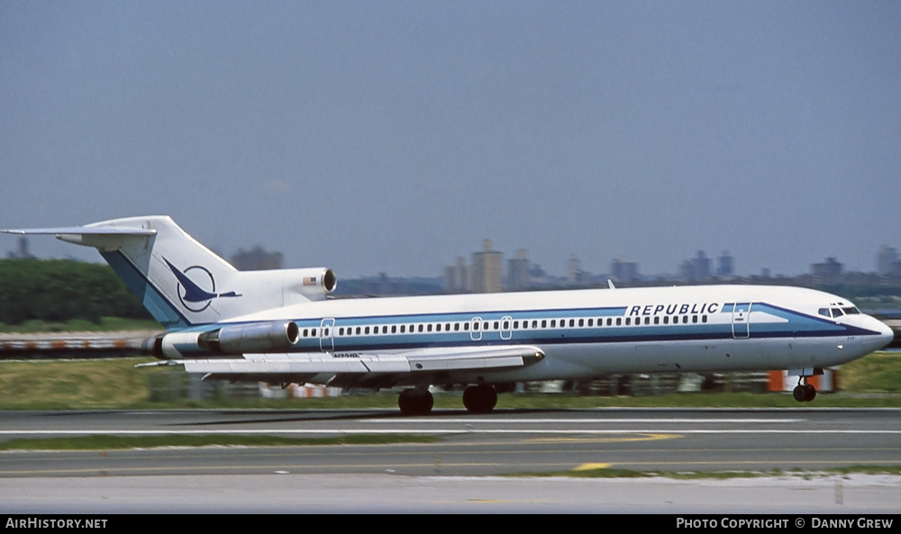 Aircraft Photo of N721RC | Boeing 727-2S7/Adv | Republic Airlines | AirHistory.net #263402