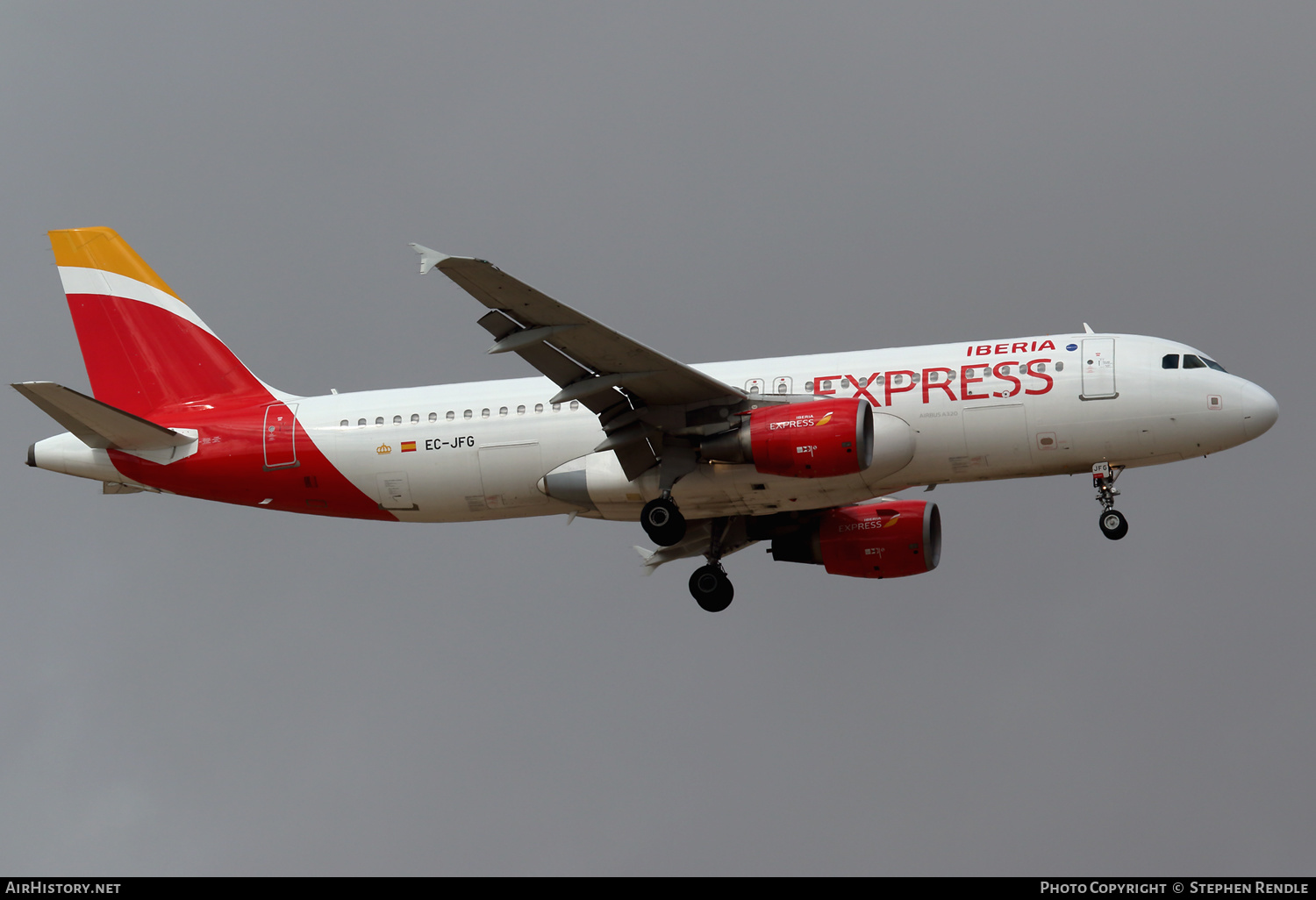Aircraft Photo of EC-JFG | Airbus A320-214 | Iberia Express | AirHistory.net #263433