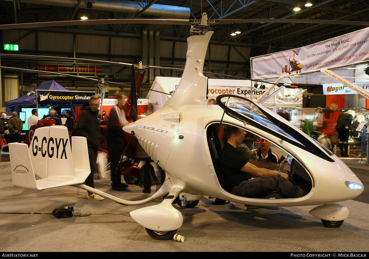 Aircraft Photo of G-CGYX | RotorSport UK Cavalon | AirHistory.net #263439