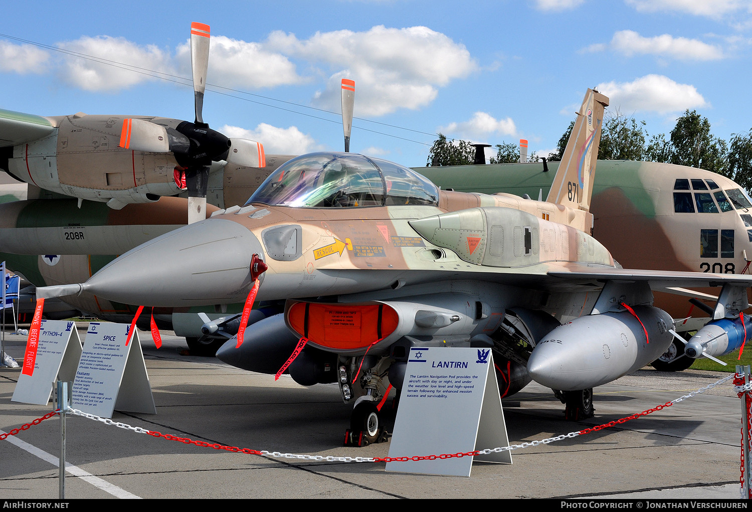 Aircraft Photo of 871 | Lockheed Martin F-16I Sufa | Israel - Air Force | AirHistory.net #263447