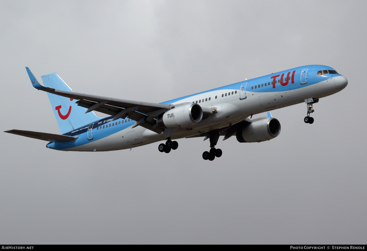 Aircraft Photo of G-OOBA | Boeing 757-28A | TUI | AirHistory.net #263456