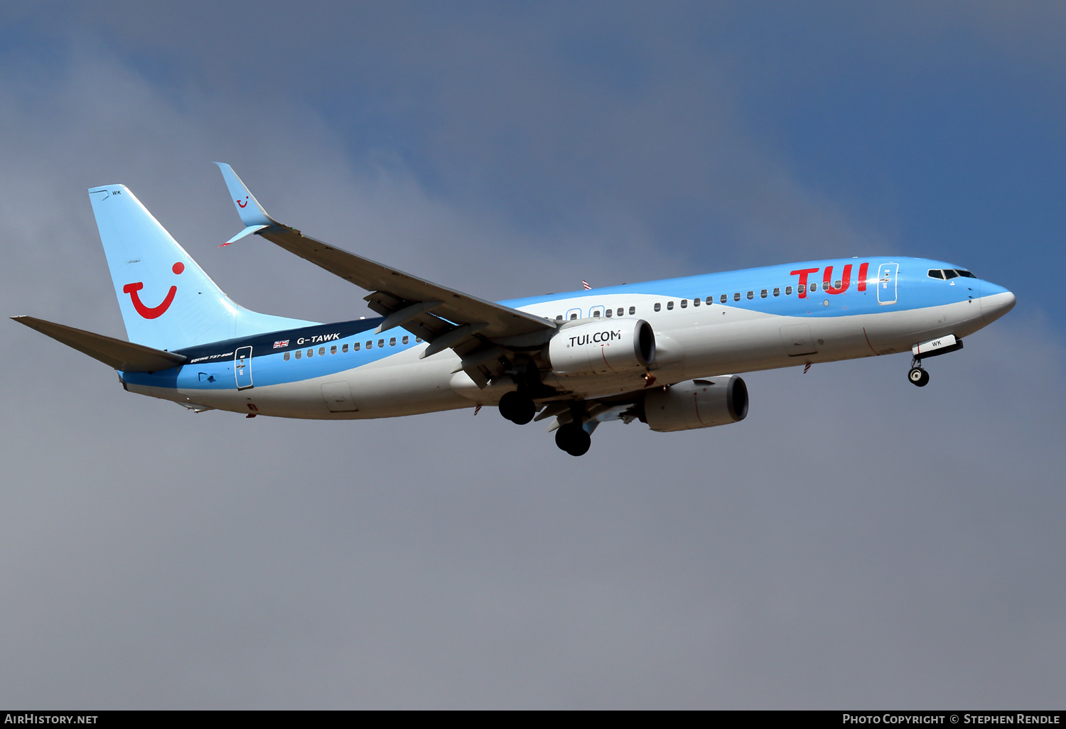 Aircraft Photo of G-TAWK | Boeing 737-8K5 | TUI | AirHistory.net #263460