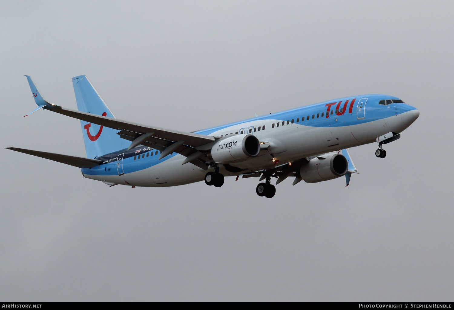 Aircraft Photo of G-FDZD | Boeing 737-8K5 | TUI | AirHistory.net #263462