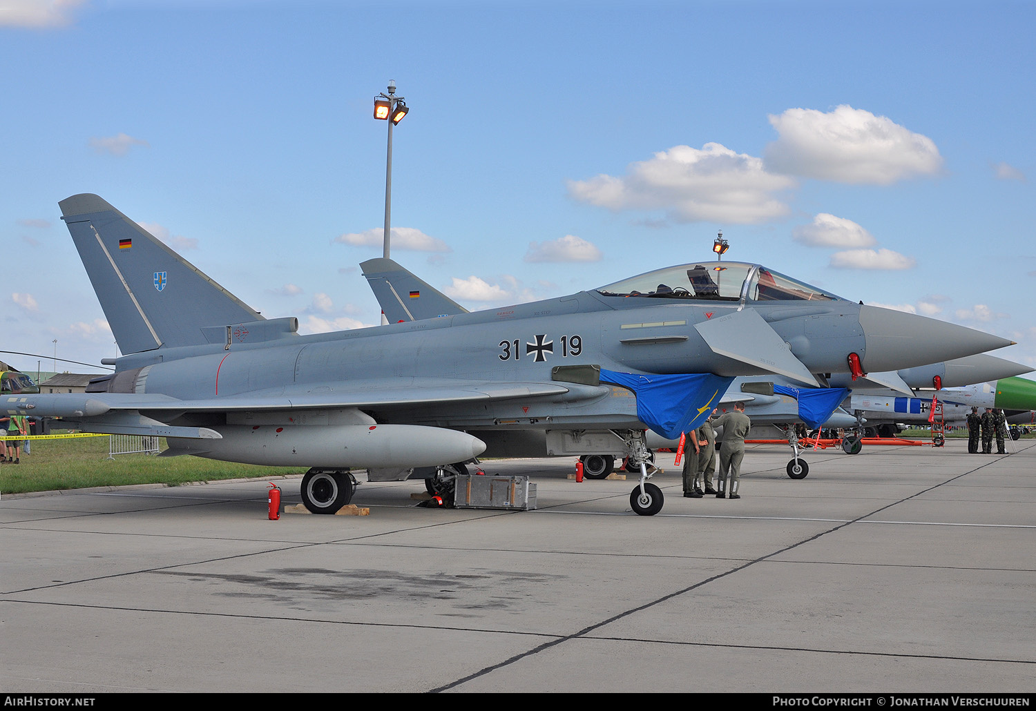 Aircraft Photo of 3119 | Eurofighter EF-2000 Typhoon S | Germany - Air Force | AirHistory.net #263468