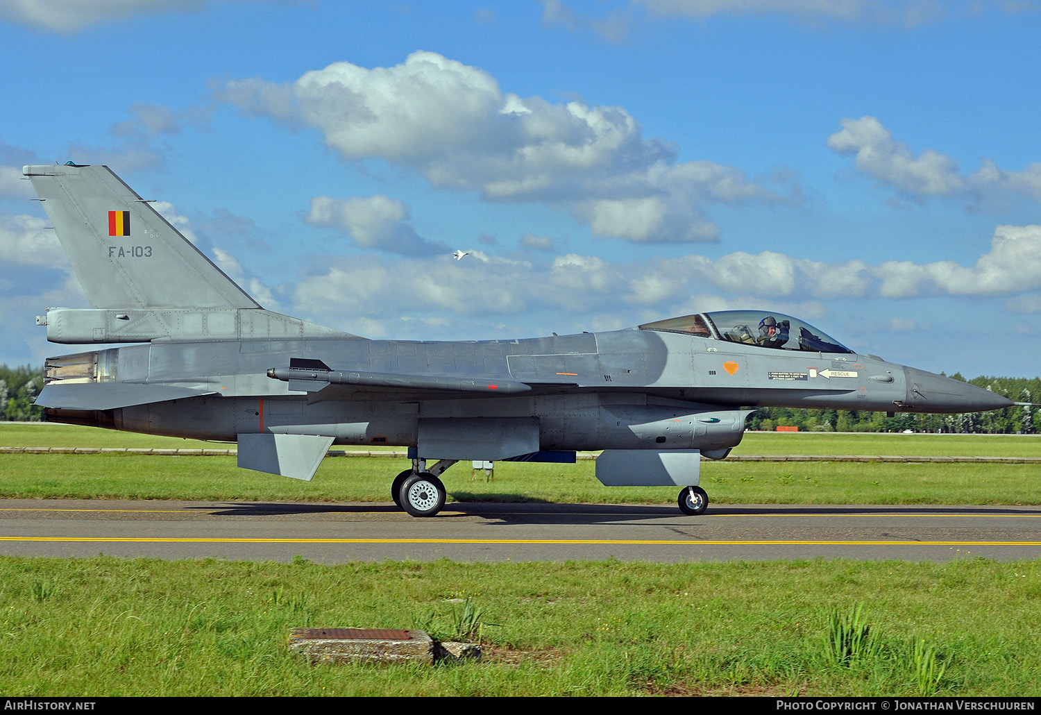 Aircraft Photo of FA-103 | General Dynamics F-16AM Fighting Falcon | Belgium - Air Force | AirHistory.net #263477