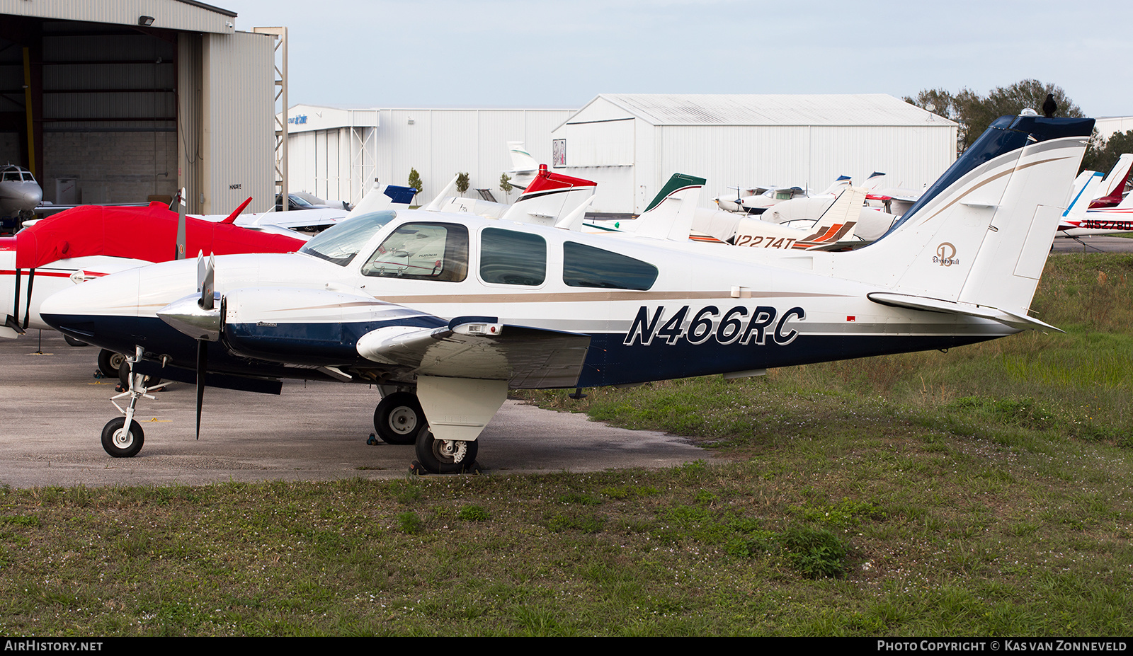 Aircraft Photo of N466RC | Beech E55 Baron | AirHistory.net #263482