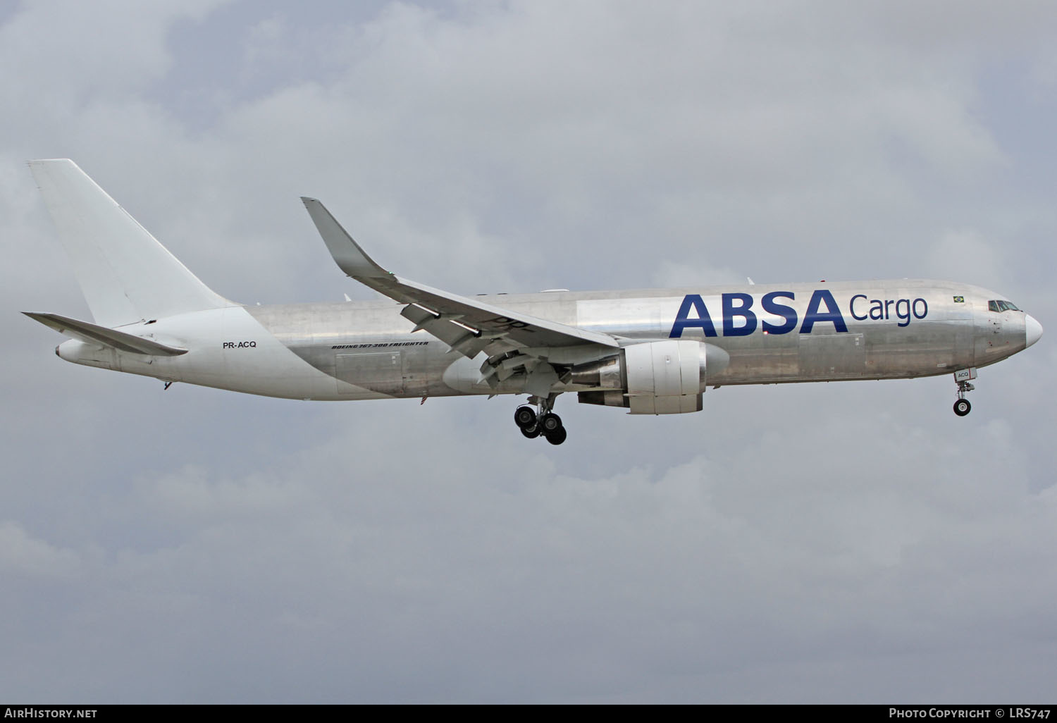 Aircraft Photo of PR-ACQ | Boeing 767-346F/ER | ABSA Cargo Airline | AirHistory.net #263484