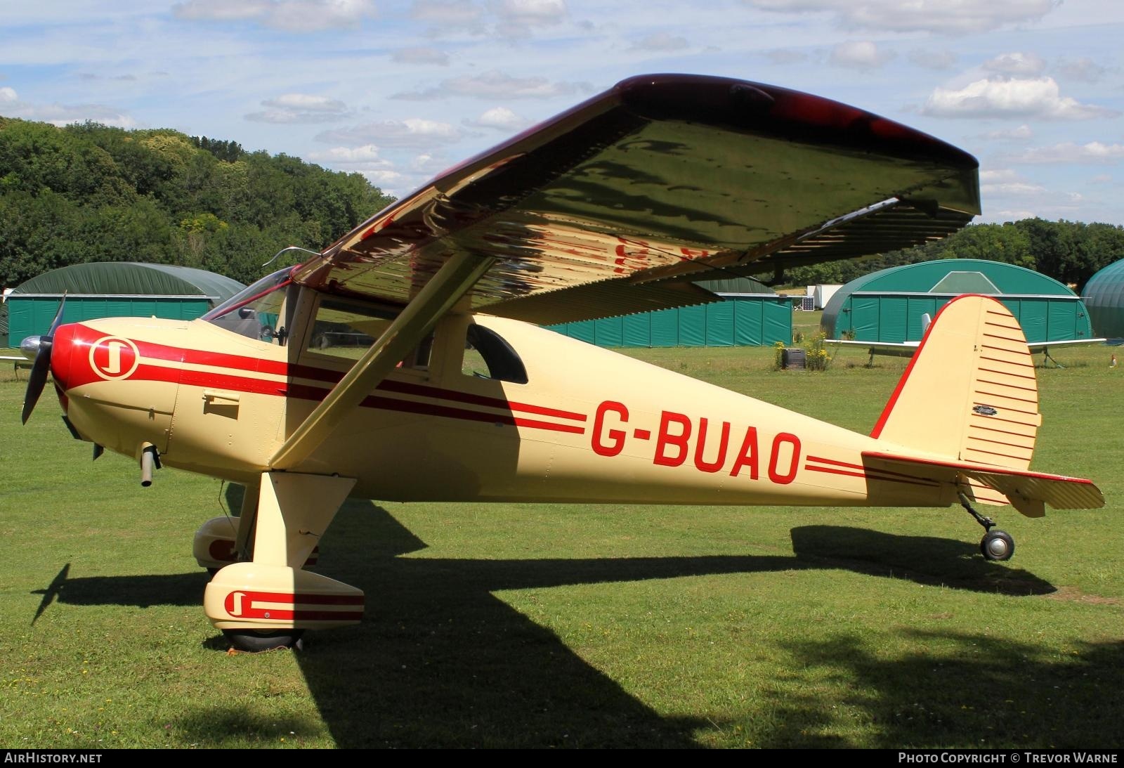 Aircraft Photo of G-BUAO | Luscombe 8E Silvaire Deluxe | AirHistory.net #263489