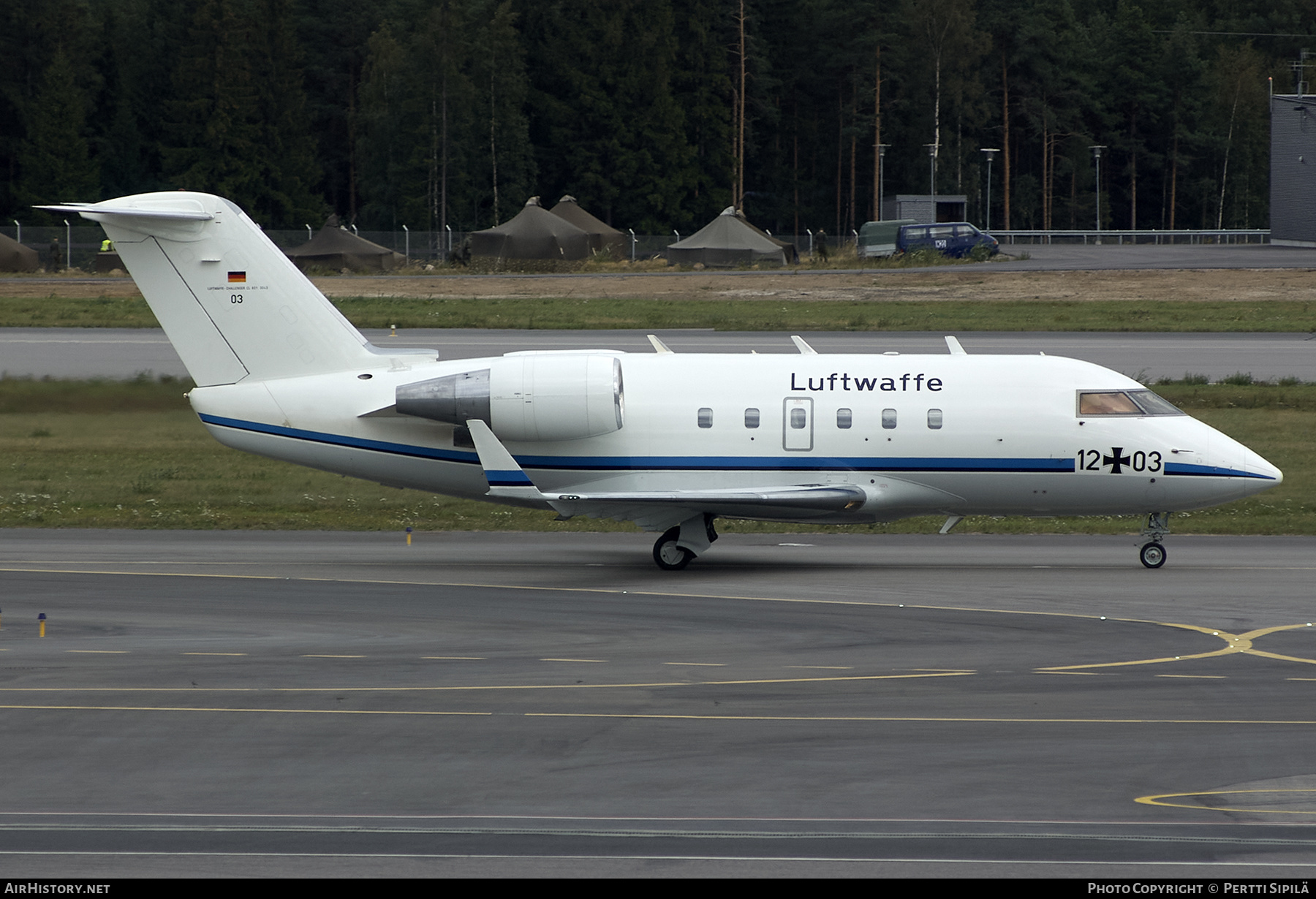 Aircraft Photo of 1203 | Canadair Challenger 601 (CL-600-2A12) | Germany - Air Force | AirHistory.net #263490