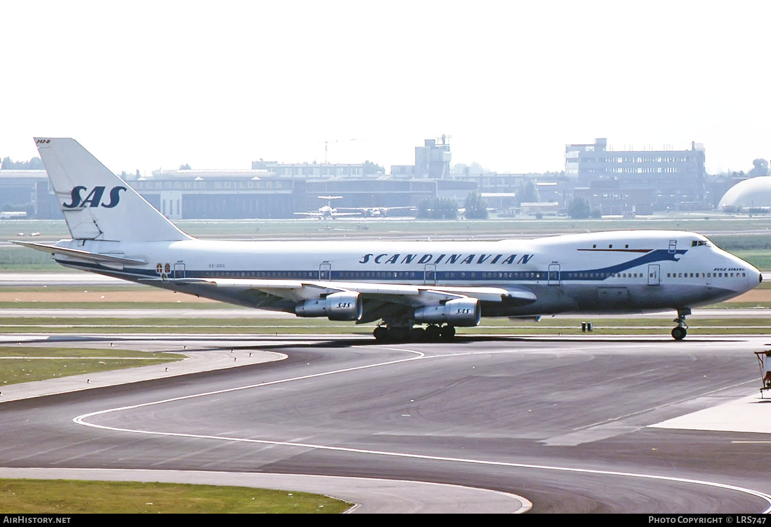 Aircraft Photo of SE-DDL | Boeing 747-283B | Scandinavian Airlines - SAS | AirHistory.net #263502