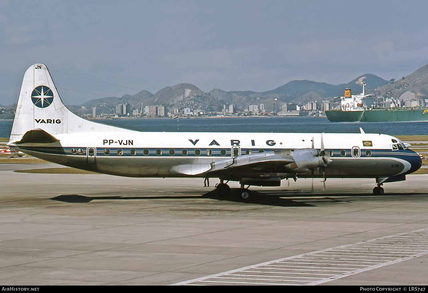 Aircraft Photo of PP-VJN | Lockheed L-188A Electra | Varig | AirHistory.net #263504