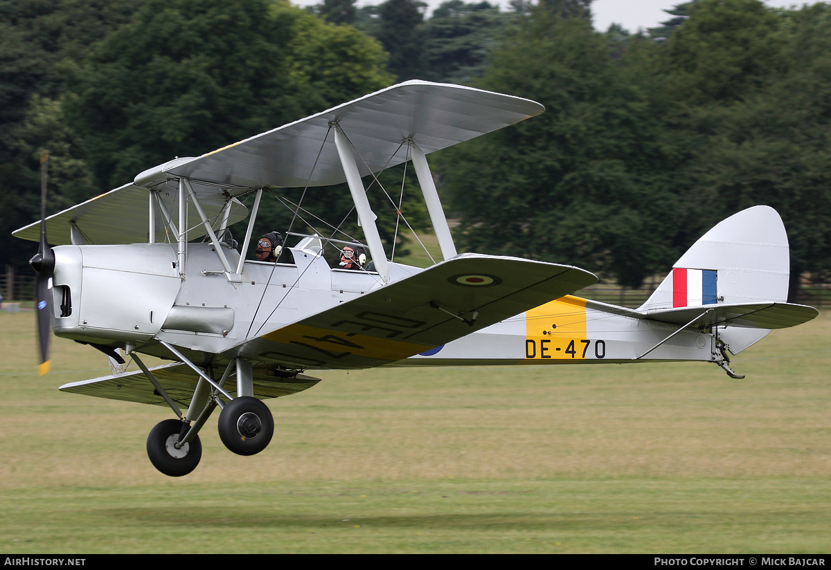 Aircraft Photo of G-ANMY / DE-470 | De Havilland D.H. 82A Tiger Moth II | UK - Air Force | AirHistory.net #263544