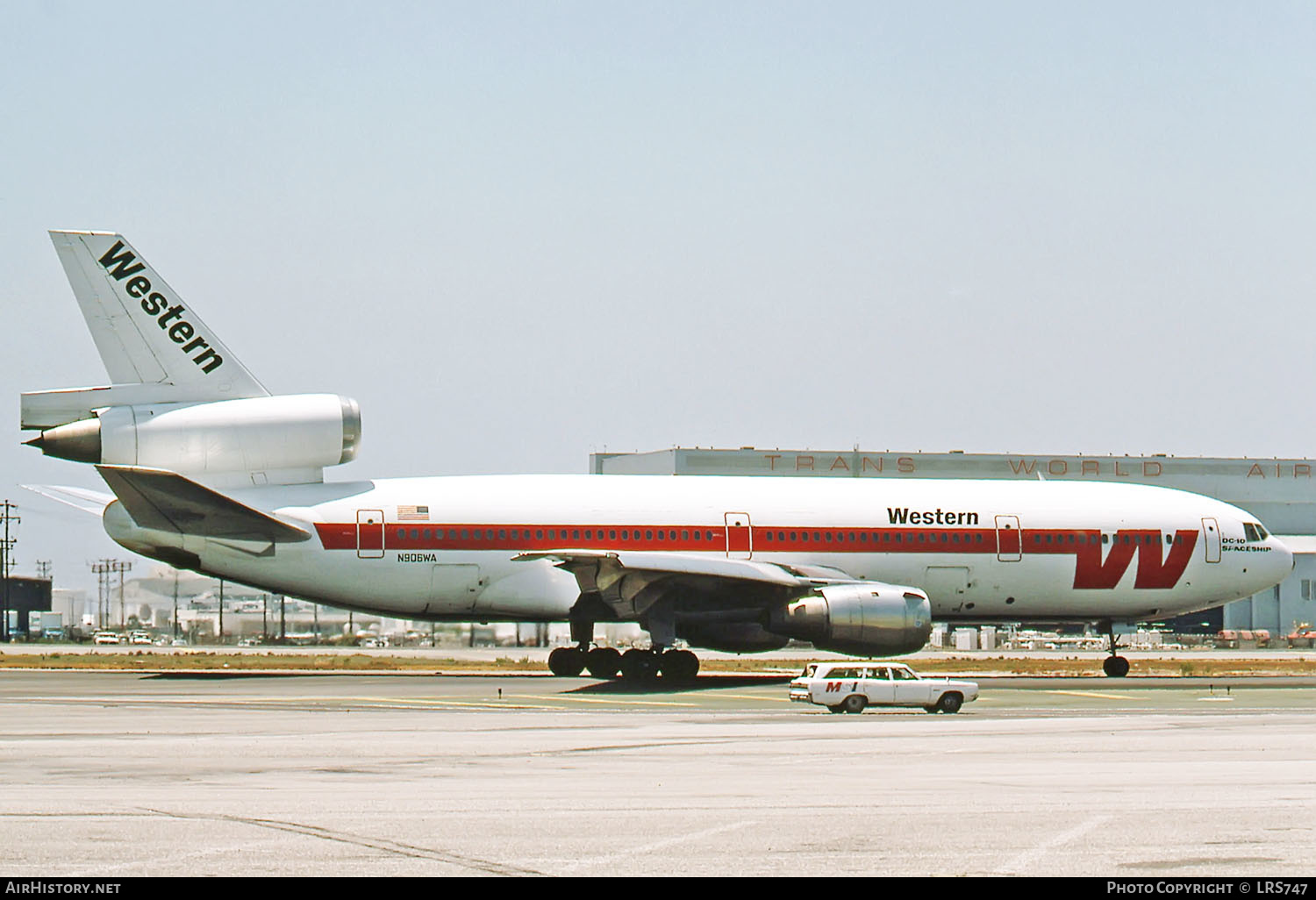 Aircraft Photo of N906WA | McDonnell Douglas DC-10-10 | Western Airlines | AirHistory.net #263546