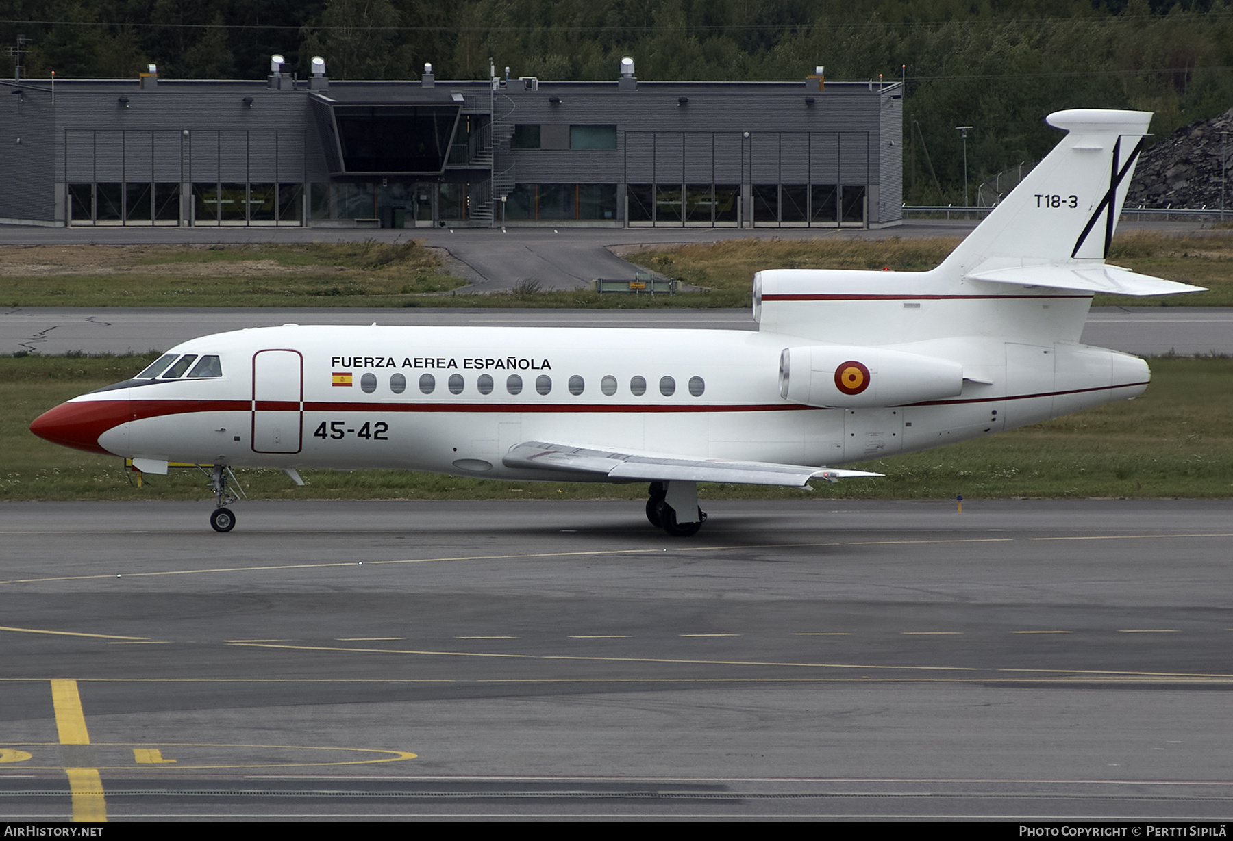 Aircraft Photo of T18-3 | Dassault Falcon 900B | Spain - Air Force | AirHistory.net #263549