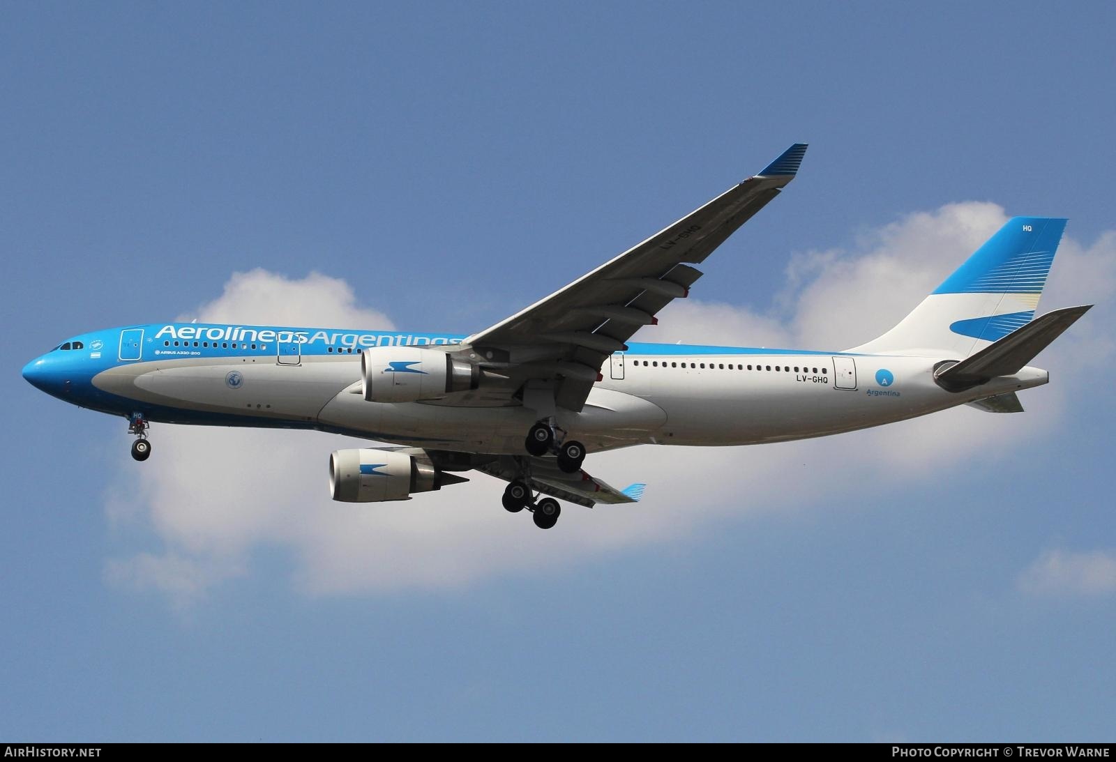 Aircraft Photo of LV-GHQ | Airbus A330-202 | Aerolíneas Argentinas | AirHistory.net #263558