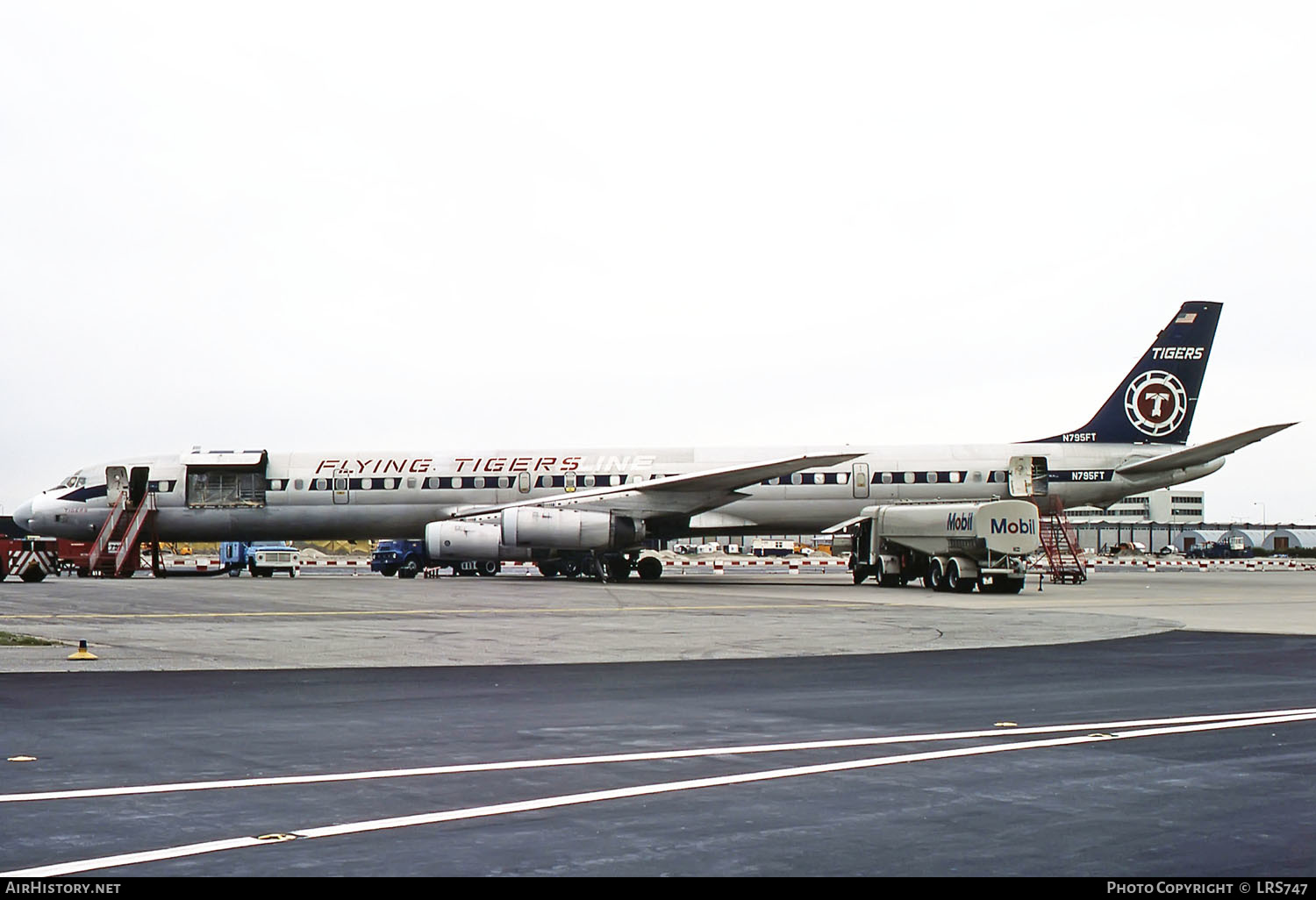 Aircraft Photo of N795FT | McDonnell Douglas DC-8-63CF | Flying Tigers | AirHistory.net #263561