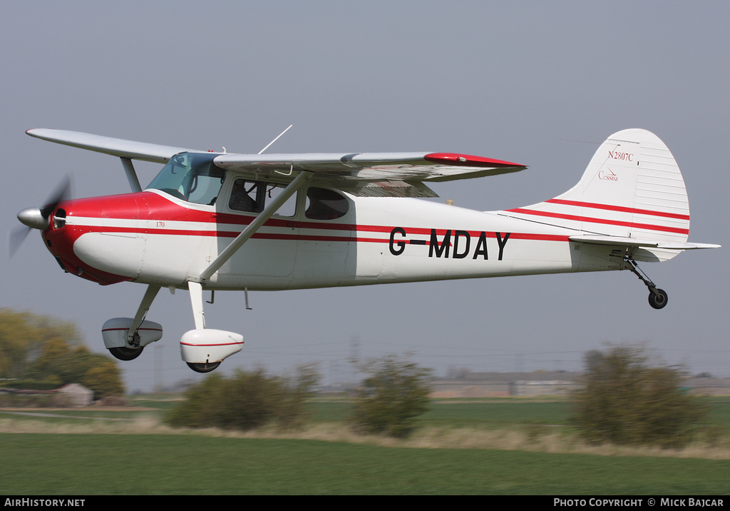 Aircraft Photo of G-MDAY | Cessna 170B | AirHistory.net #263569