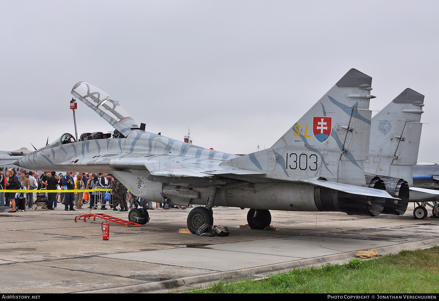Aircraft Photo of 1303 | Mikoyan-Gurevich MiG-29UBS (9-51) | Slovakia - Air Force | AirHistory.net #263590