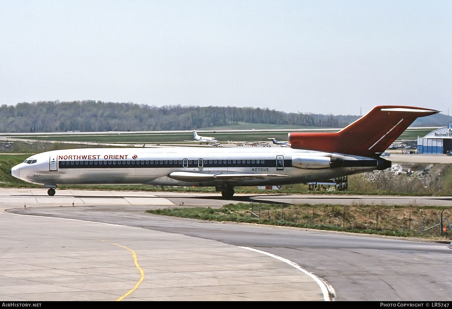 Aircraft Photo of N270US | Boeing 727-251 | Northwest Orient Airlines | AirHistory.net #263592