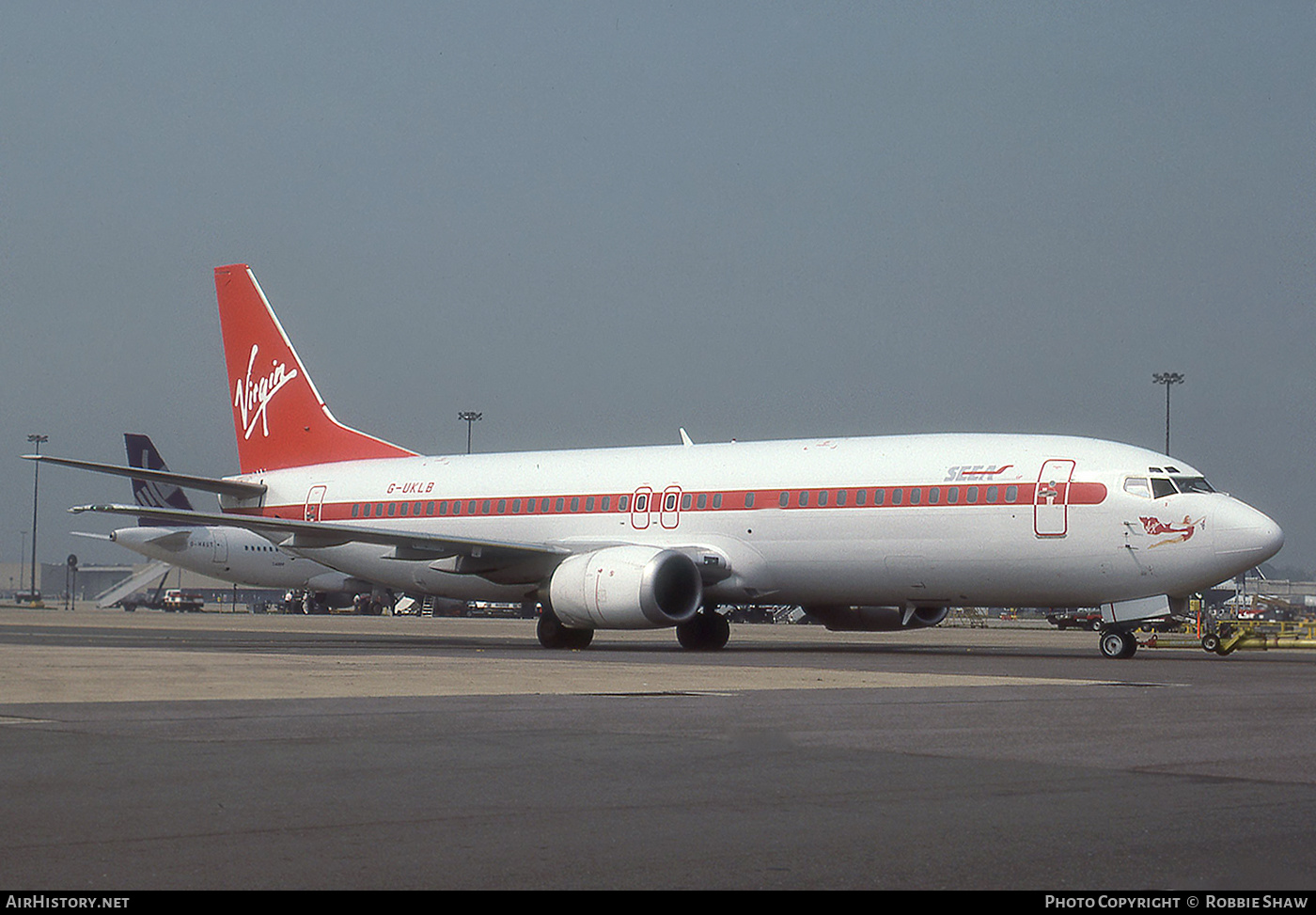 Aircraft Photo of G-UKLB | Boeing 737-4Y0 | Virgin Atlantic Airways | AirHistory.net #263604