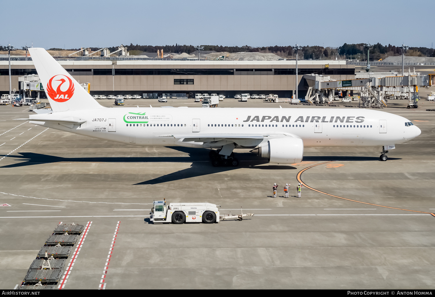 Aircraft Photo of JA707J | Boeing 777-246/ER | Japan Airlines - JAL | AirHistory.net #263617