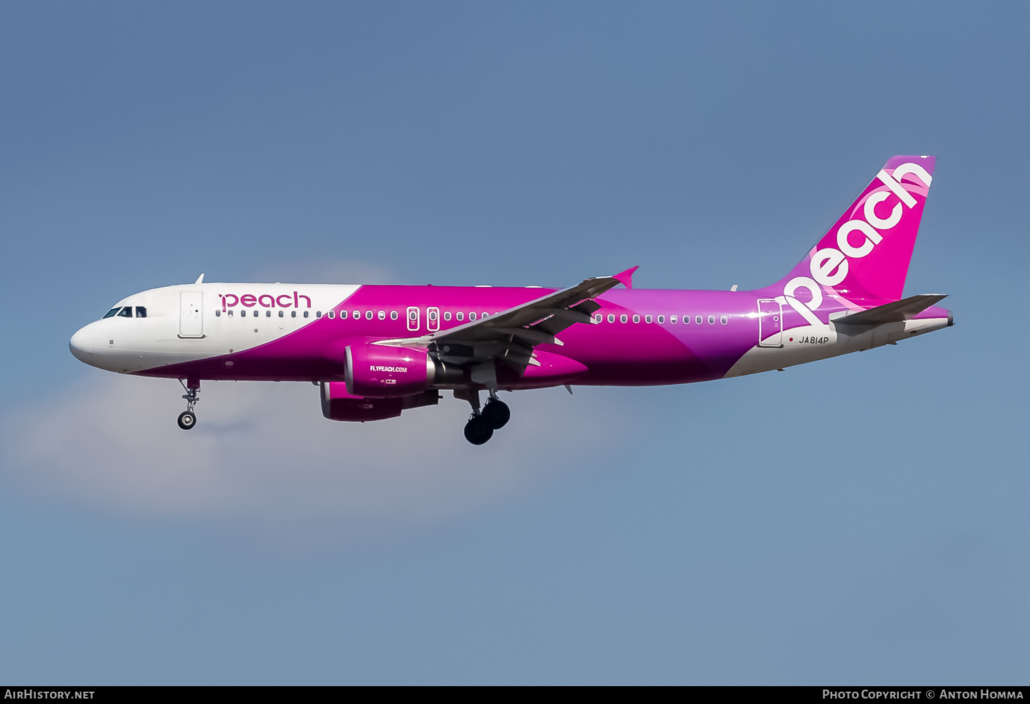 Aircraft Photo of JA814P | Airbus A320-214 | Peach Aviation | AirHistory.net #263619