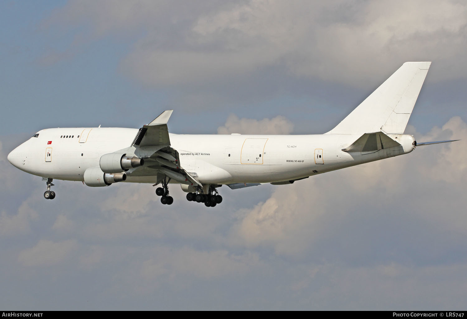 Aircraft Photo of TC-ACH | Boeing 747-433(BDSF) | ACT Airlines | AirHistory.net #263626