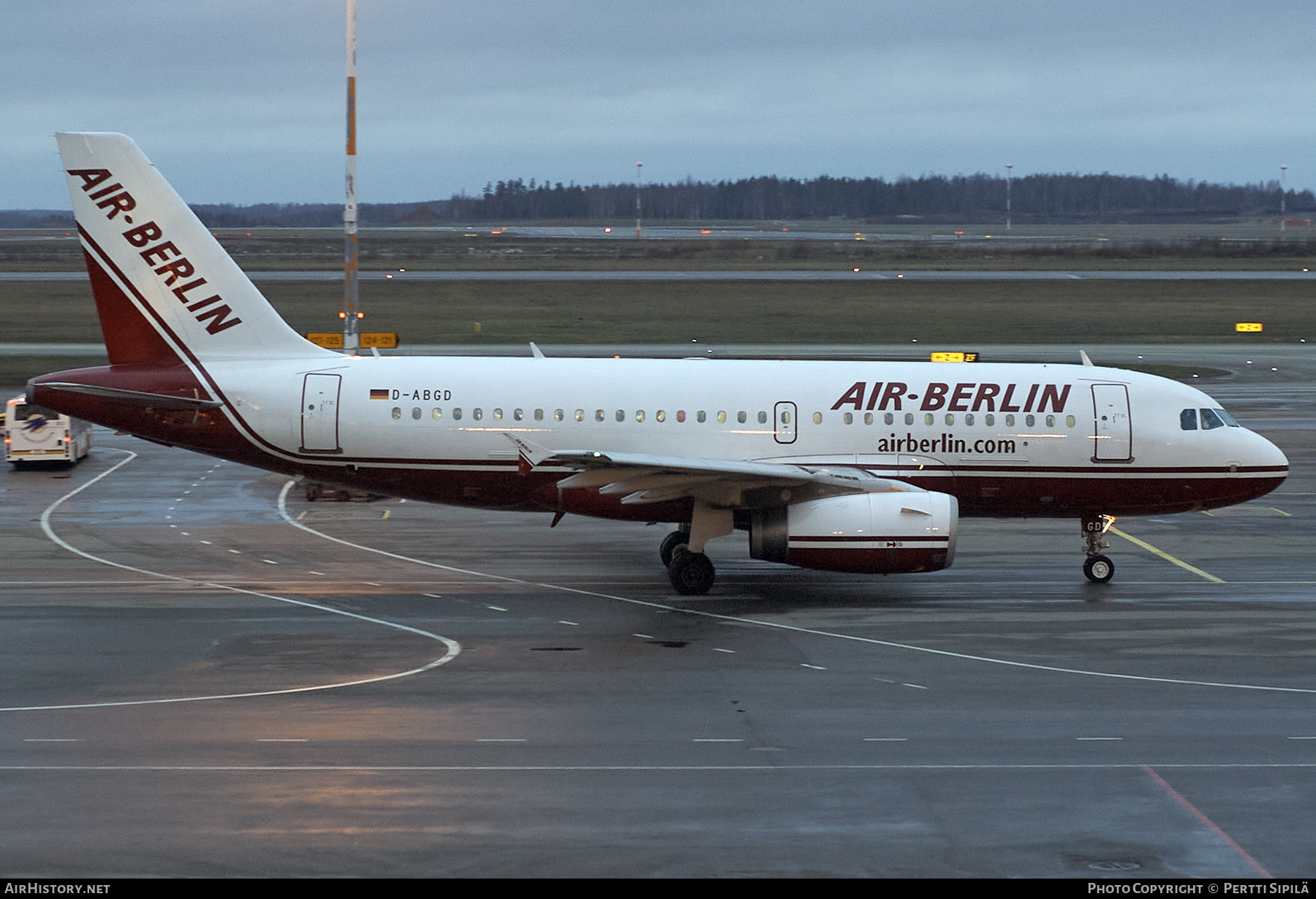 Aircraft Photo of D-ABGD | Airbus A319-132 | Air Berlin | AirHistory.net #263638