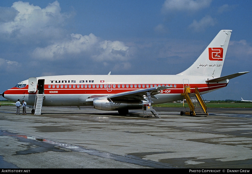 Aircraft Photo of TS-IOF | Boeing 737-2H3/Adv | Tunisair | AirHistory.net #263644