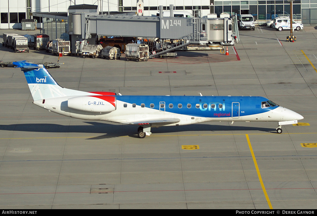 Aircraft Photo of G-RJXL | Embraer ERJ-135ER (EMB-135ER) | BMI Regional | AirHistory.net #263650