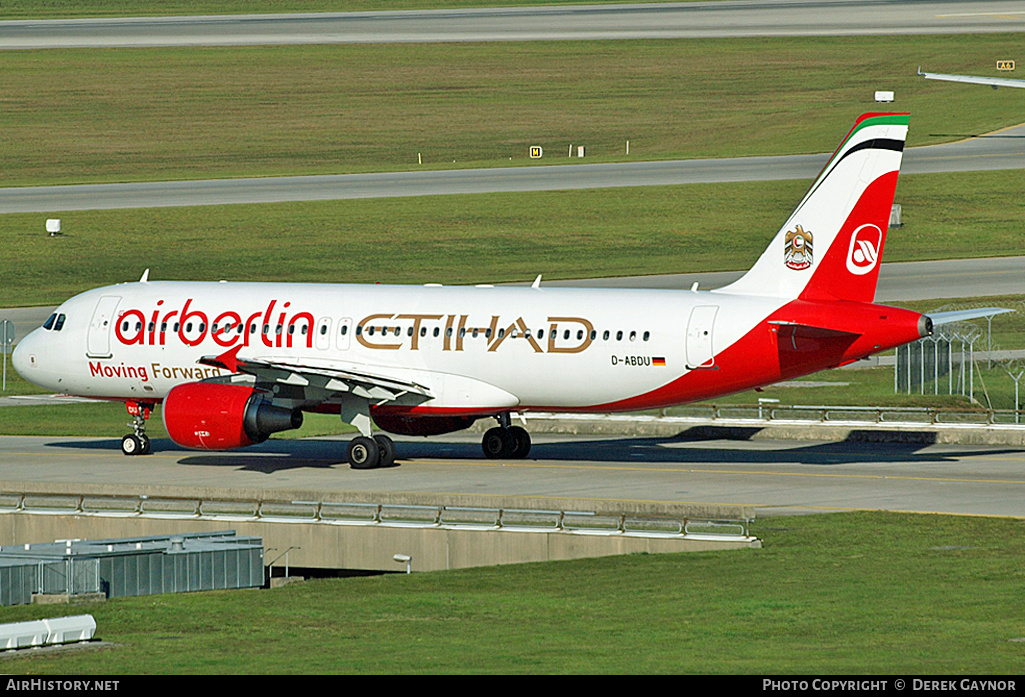 Aircraft Photo of D-ABDU | Airbus A320-214 | Air Berlin | AirHistory.net #263652