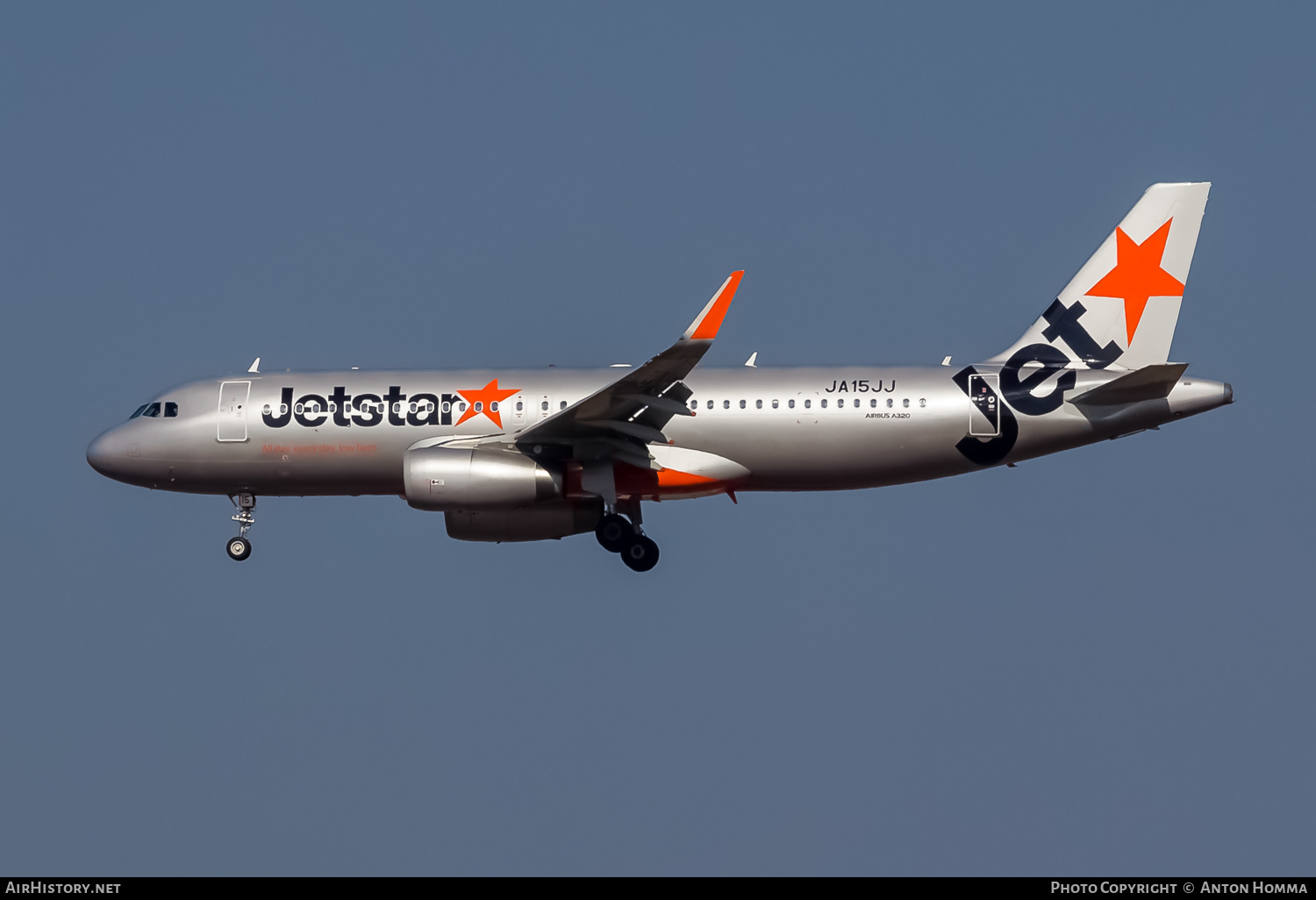 Aircraft Photo of JA15JJ | Airbus A320-232 | Jetstar Airways | AirHistory.net #263661