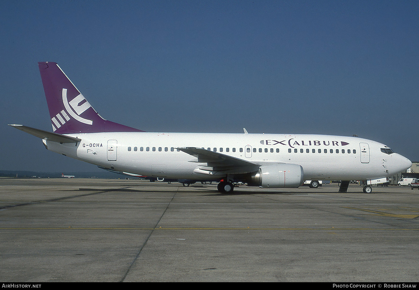 Aircraft Photo of G-OCHA | Boeing 737-3Q8 | Excalibur | AirHistory.net #263674