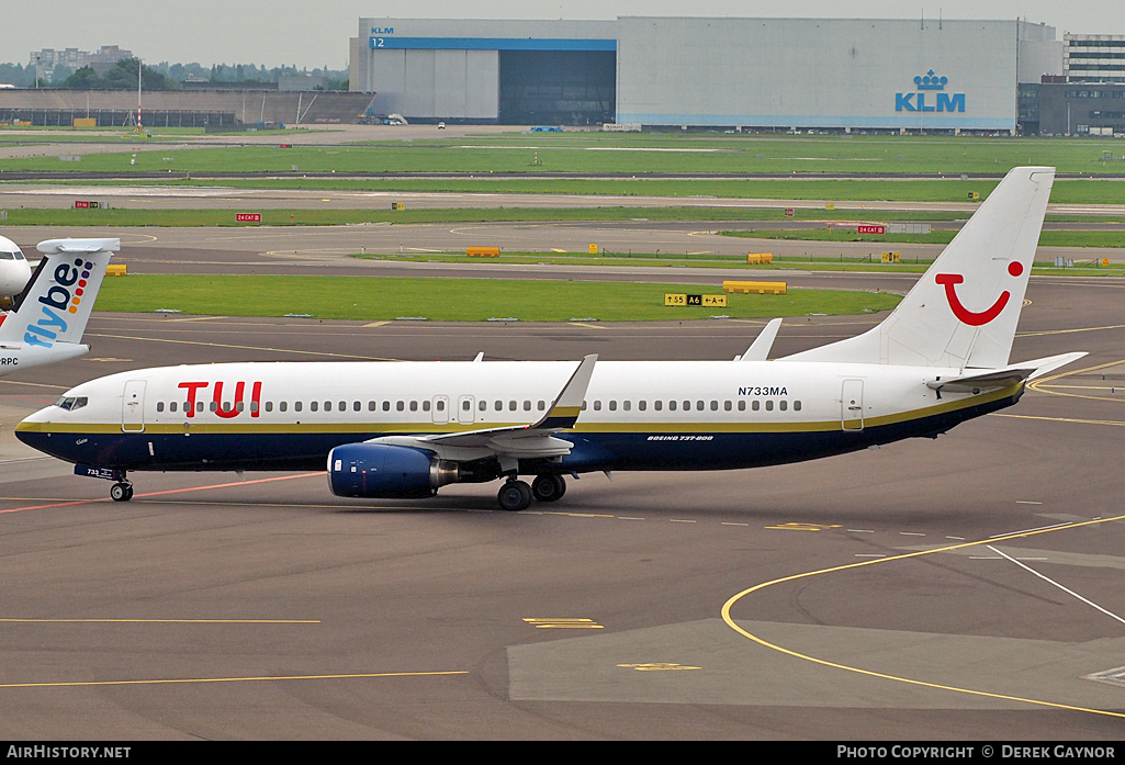 Aircraft Photo of N733MA | Boeing 737-81Q | TUI | AirHistory.net #263676