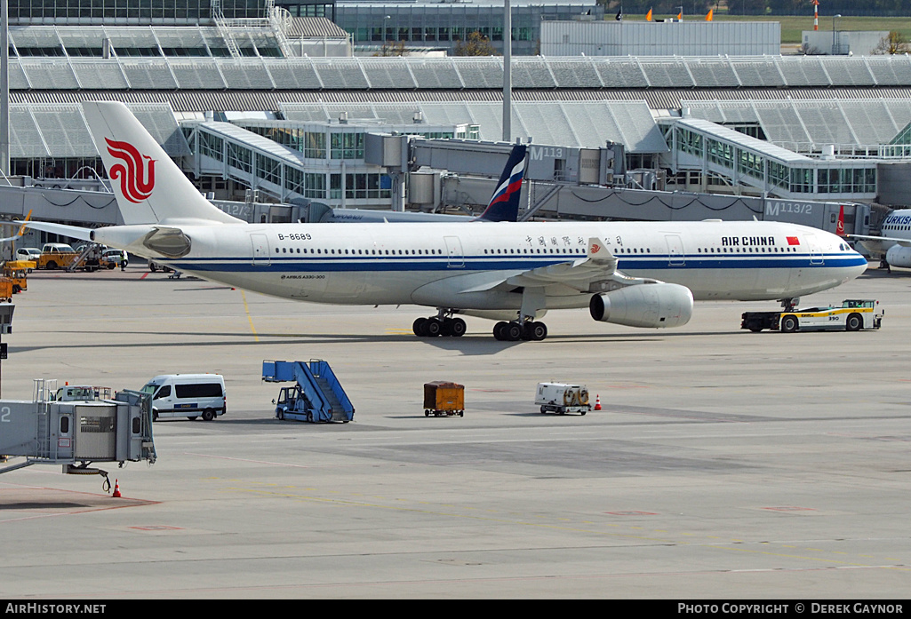 Aircraft Photo of B-8689 | Airbus A330-343E | Air China | AirHistory.net #263682
