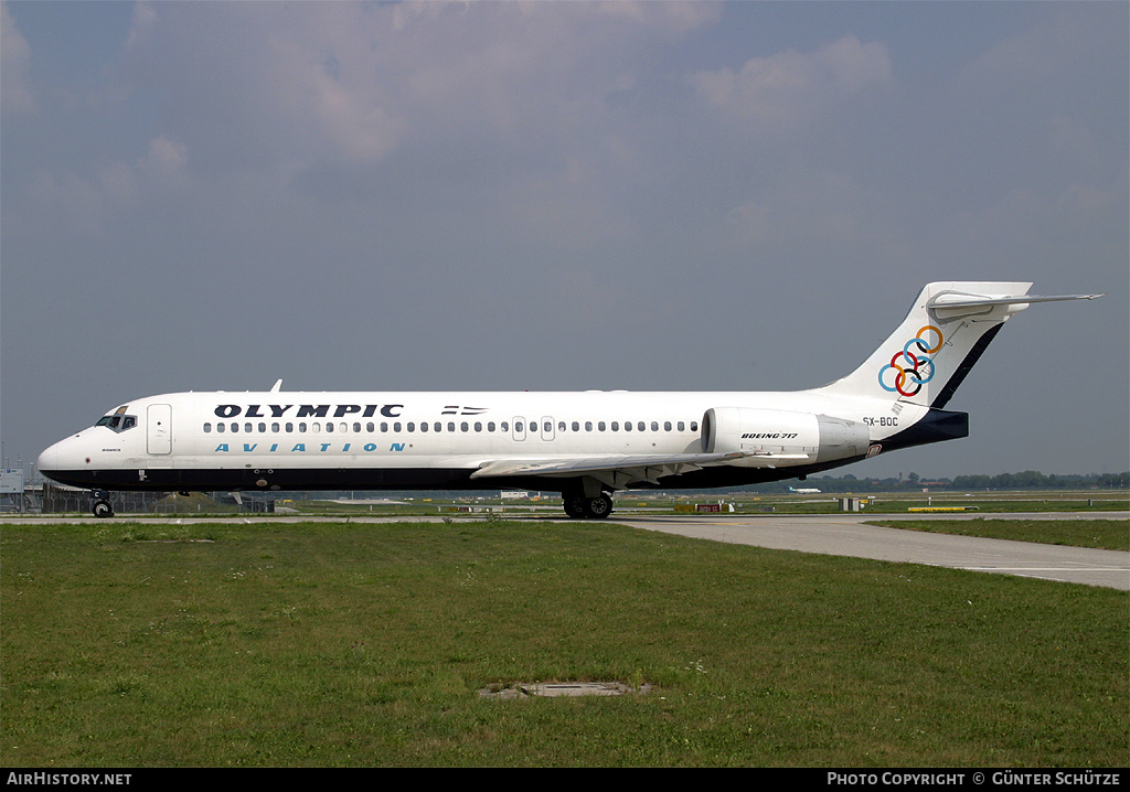 Aircraft Photo of SX-BOC | Boeing 717-23S | Olympic Aviation | AirHistory.net #263684