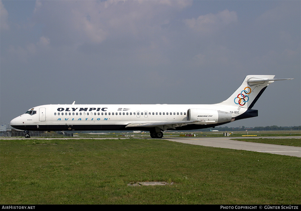 Aircraft Photo of SX-BOC | Boeing 717-23S | Olympic Aviation | AirHistory.net #263684