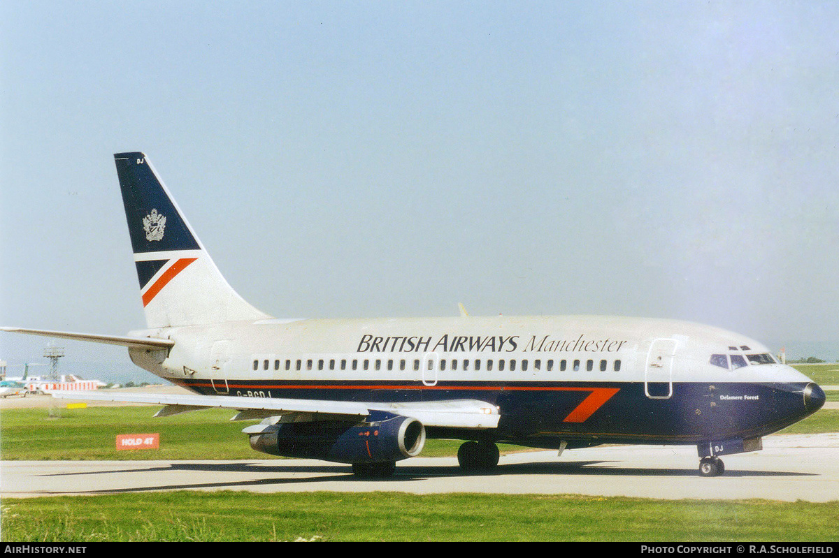 Aircraft Photo of G-BGDJ | Boeing 737-236/Adv | British Airways Manchester | AirHistory.net #263701