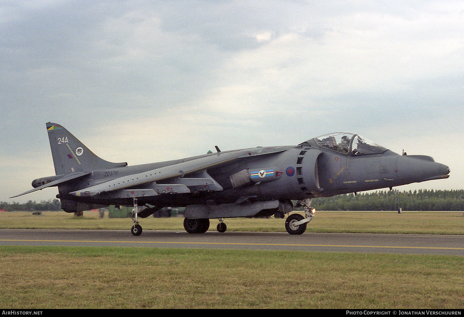 Aircraft Photo of ZD376 | British Aerospace Harrier GR7A | UK - Air Force | AirHistory.net #263745