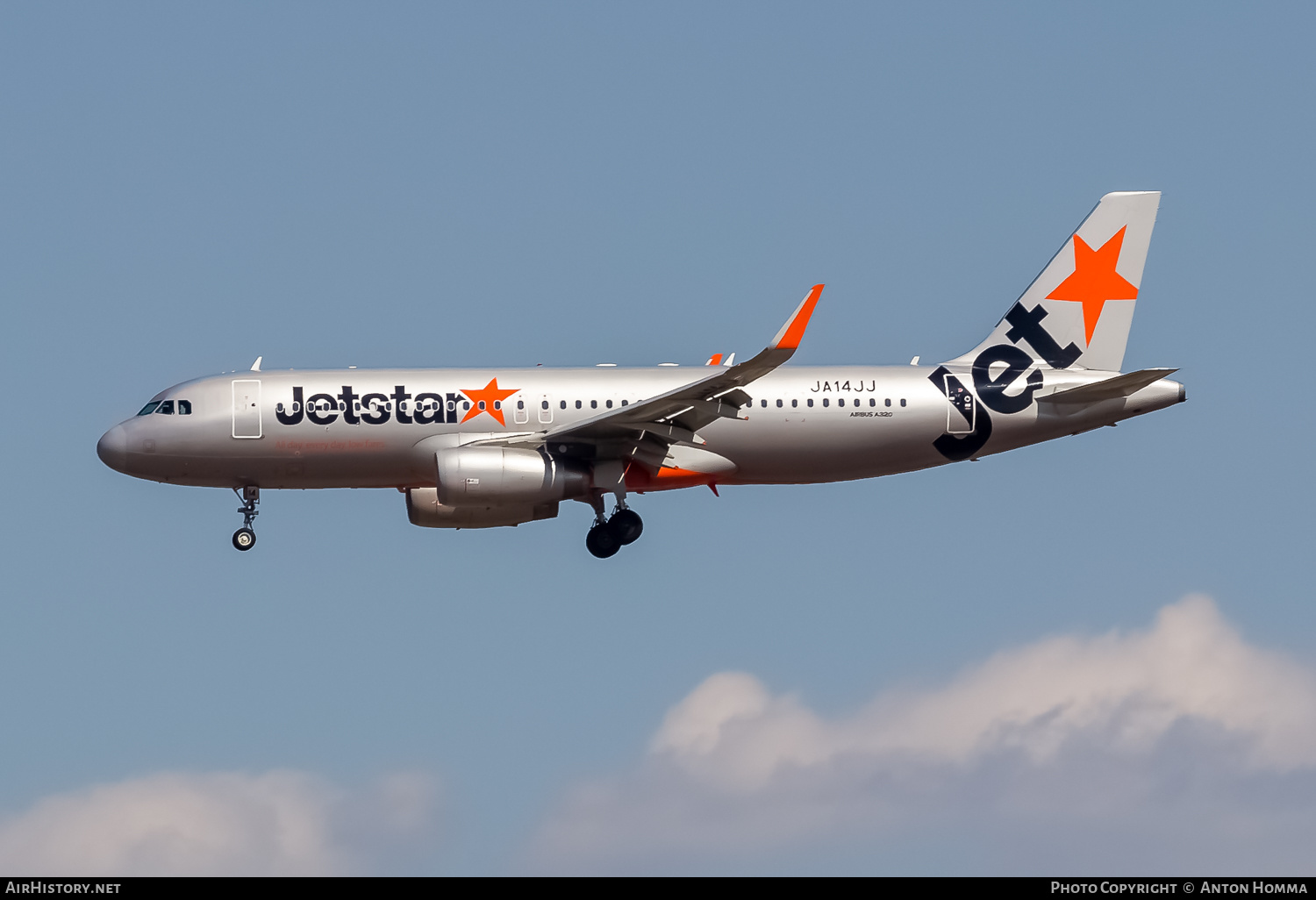 Aircraft Photo of JA14JJ | Airbus A320-232 | Jetstar Airways | AirHistory.net #263751