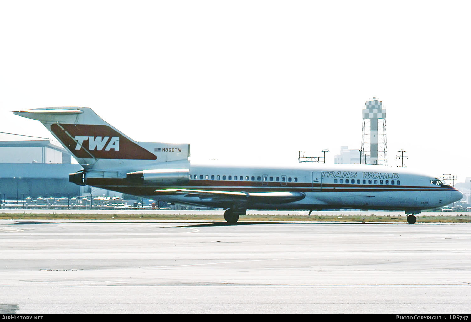 Aircraft Photo of N890TW | Boeing 727-31C | Trans World Airlines - TWA | AirHistory.net #263756