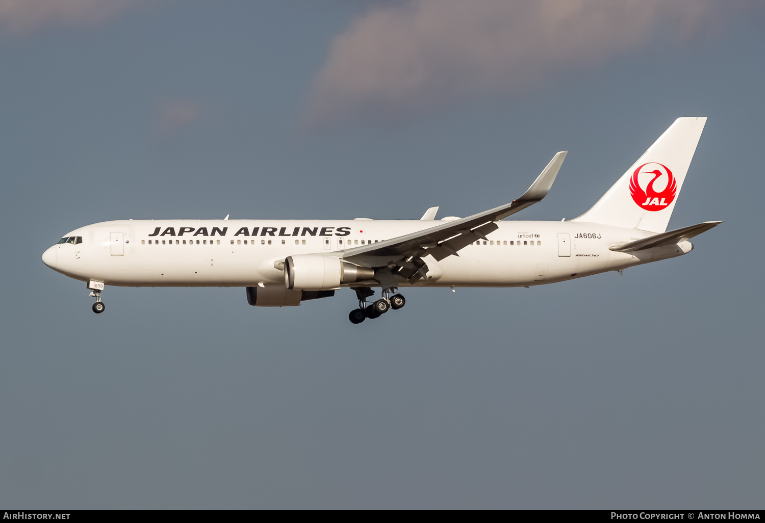 Aircraft Photo of JA606J | Boeing 767-346/ER | Japan Airlines - JAL | AirHistory.net #263767