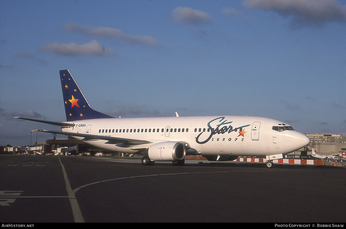 Aircraft Photo of F-GRSA | Boeing 737-33A | STAR Europe | AirHistory.net #263785
