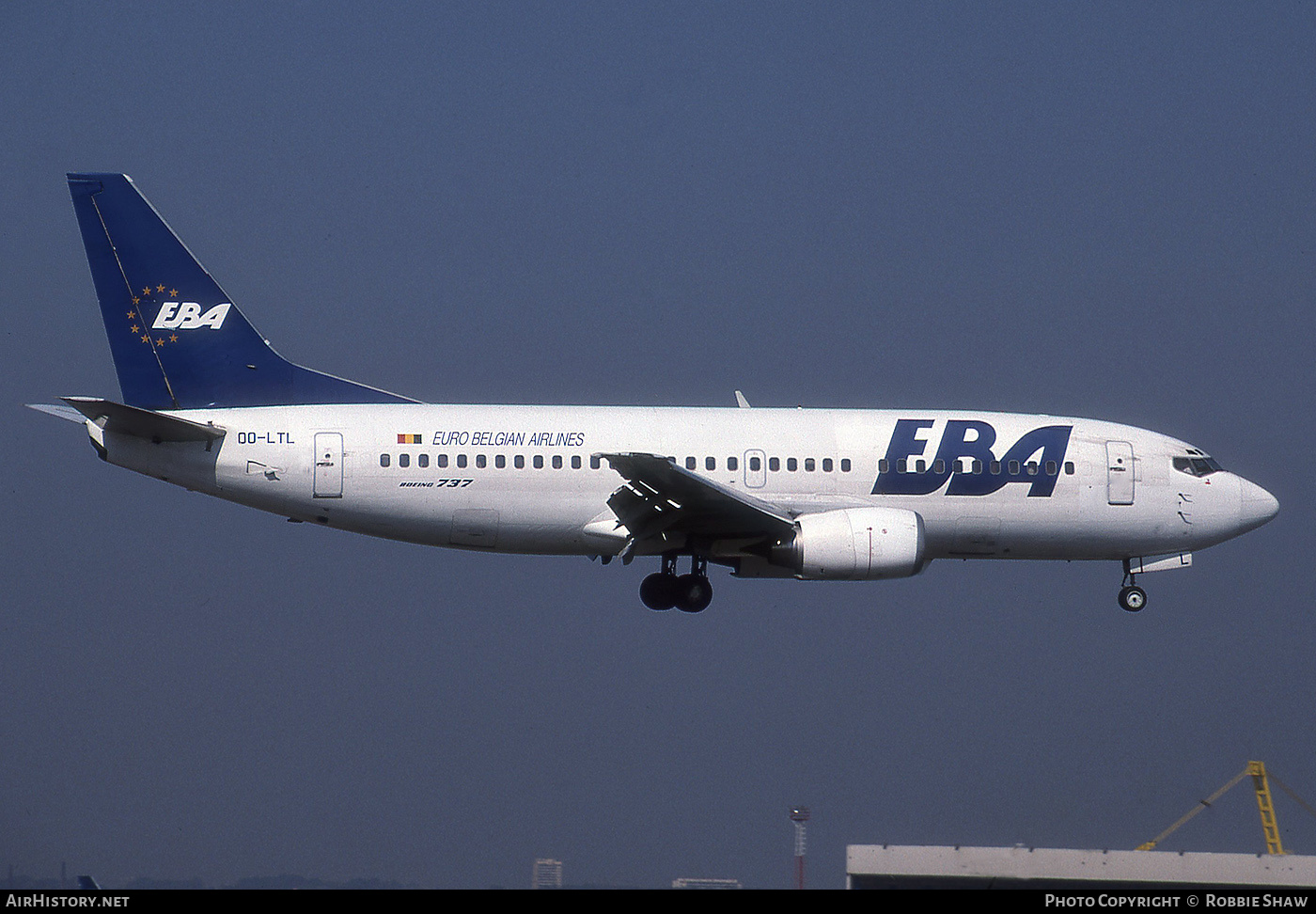 Aircraft Photo of OO-LTL | Boeing 737-3M8 | EBA - Eurobelgian Airlines | AirHistory.net #263789