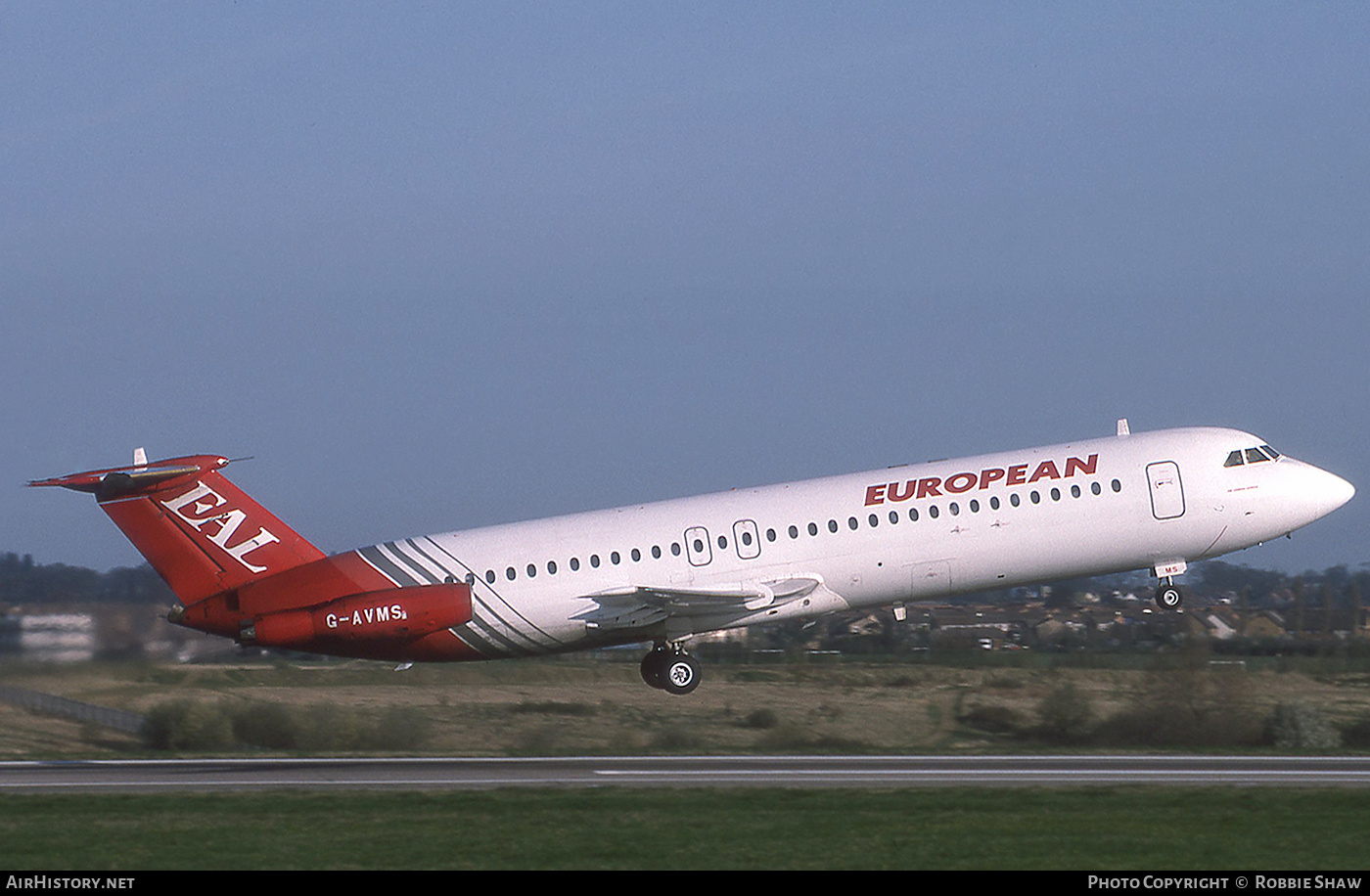 Aircraft Photo of G-AVMS | BAC 111-510ED One-Eleven | European Aircharter - EAL/EAC | AirHistory.net #263793