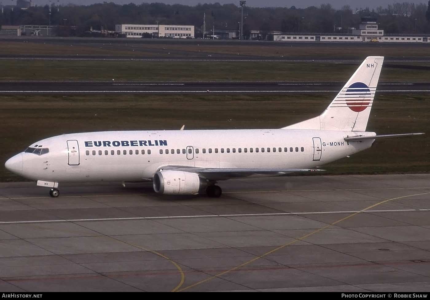 Aircraft Photo of G-MONH | Boeing 737-3Y0 | Euroberlin | AirHistory.net #263794
