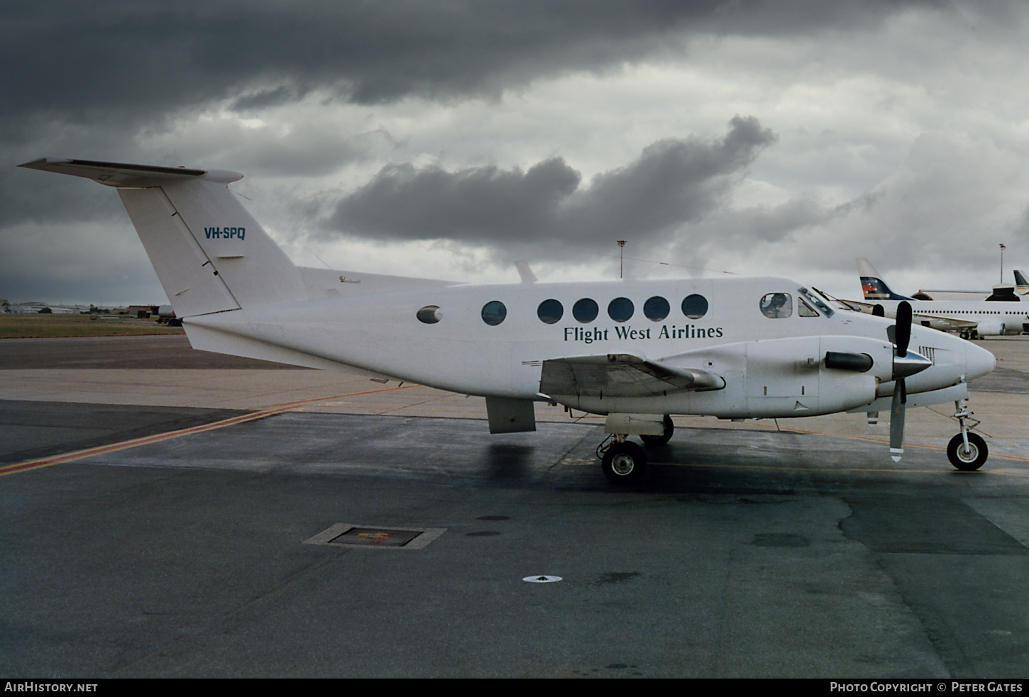 Aircraft Photo of VH-SPQ | Beech 200 Super King Air | Flight West Airlines | AirHistory.net #263809